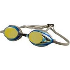 Maru Pulse Mirror Anti-Fog Swimming Goggles Silver One