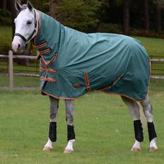 Green Horse Rugs Weatherbeeta ComFiTec Tyro Combo Neck Turnout Rug, in Green, 6FT6, 600 Ripstop Polyester Charlies