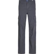 Cargobyxor Jack & Jones Jpstkane Jjharlow Cargo Noos JNR pojkar Byxor Från Magasin India Ink (140)