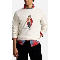 Beige - Dame - Sweatshirts Sweatere Polo Ralph Lauren Polo Ralph Lauren Holiday Cremehvid fleece-sweatshirt med bjørneprint