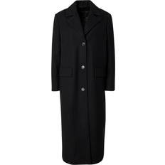 Clothing Selected Pinstripe Long Coat