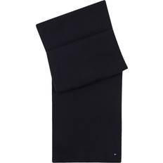 Bomuld - Skiløb Tilbehør Tommy Hilfiger Essential Flag Scarf With Cashmere SPACE BLUE One