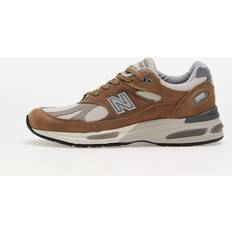New Balance Men's 991v2 MiUK Nostalgic Sepia - Coco Mocca/Rainy Day/Flint Grey