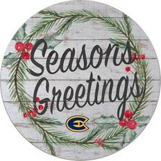 Jardine Wisconsin Eau Claire Blugolds 20'' x 20'' Season's Greetings Circle