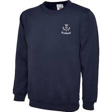 3/4 Sweatshirts Children's Clothing Uneek Embroidered feather mens/ladies black sweatshirt, ideal gift/present