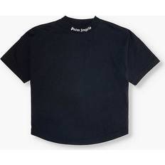 Palm Angels Palm Angels Kids Overlogo cotton T-shirt kids Cotton Black