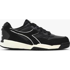 Diadora Trainers Diadora Mens Winner Sl Trainers In Black 11, Colour: Black Leather