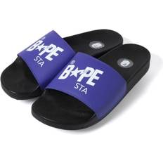 Bape Slippers & Sandals Bape Bathing Ape Sta Slide - Black/Purple