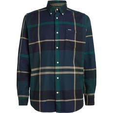 Green - Men Shirts Barbour Cotton Tartan Dunoon Shirt green