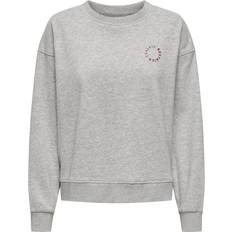 Dame - Skinn Gensere Only Jdysally Sweatshirt