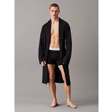 Calvin Klein Ensfarvet Morgenkåber & Badekåber Calvin Klein Bathrobe Modern Terry Black L-XL