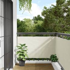 Barato Proyecciones Balcony Privacy Screen White 300x75 cm PVC