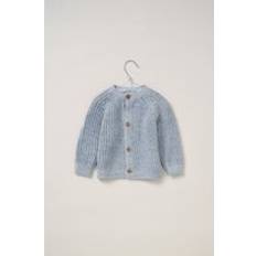 Cardigans Children's Clothing Rock A Bye Baby Cardigan with Embroidery Back Detail Baby Blue 6-12