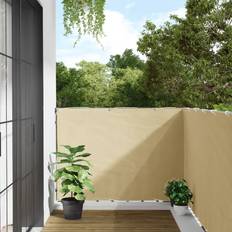 Balcony Privacy Screen Cream 400 x 120 cm PVC