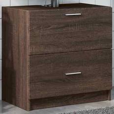 Arredamenti Bagno vidaXL Mobile Lavabo Rovere Marrone 59 x 37 x 59 cm Truciolare