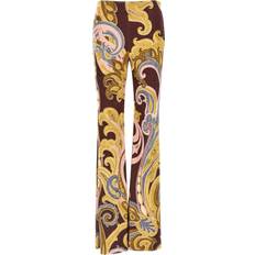 Multicoloured Trousers Etro Etro-Paisley Pantaloni Multicolor-Donna 40IT