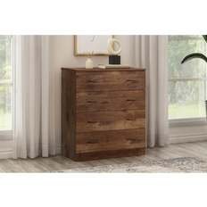 Chest of Drawers OS Home & Office Furniture 6007 Four Mountain Oak Chest of Drawer