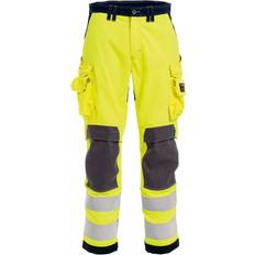 Tranemo workwear Arbetskläder Tranemo workwear Tera TX arbetsbyxa, Varsel gul/marinblå (D104)