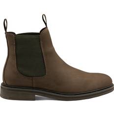 Loake Men Boots Loake Men's Ducksworth Chelsea Boot Brown Nubuck