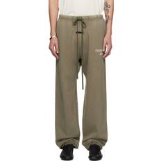 Fear of God Fear of God ESSENTIALS Khaki Heavy Sweatpants MILITARY