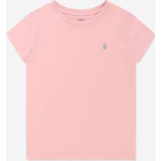 Ralph Lauren Fille T-shirts Ralph Lauren Face Baby T-Shirt - Tango Pink