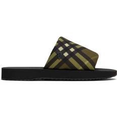 Burberry Scarpe Burberry Check Trek Slides Heath