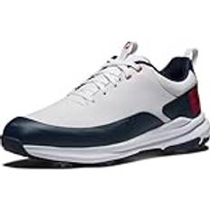 Footjoy mens golf shoes FootJoy Tour Rival Golf Shoes - White/Navy/Red