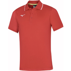 Rojo Polos Mizuno Polo - Rouge