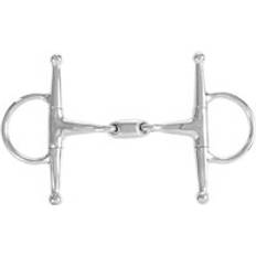 Stainless steel Equestrian Horze Full Cheek Double-Jointed Bit