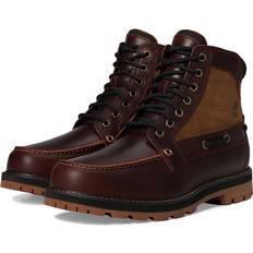 Man - Rood Kanten Laarzen Timberland Britton Road 7-Eye Moc-Toe Boots - Brown