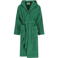 Tekla Green Hooded Bathrobe Teal Green