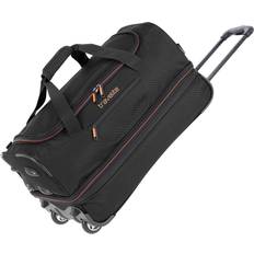 Travelite Basics Trolley Reisetasche 55 cm 2 Rollen Erweiterbar Schwarz