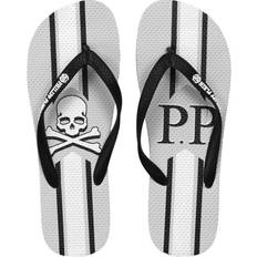 Philipp Plein Sko Philipp Plein Grå Flip-Flops Color_Grå Dame, EU36.5/US6.5, EU38.5/US8.5, Gender_Female, Gender_Women, Grå Sandaler, Sandals Women Shoes, Sko