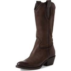 Tamaris Damen Cowboy Stiefel Western 1-25706-43 Braun