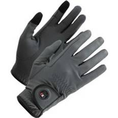 Grey Riding Helmets Riding gloves for women Premier Equine Metaro Gris