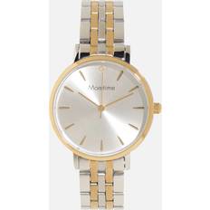 Moretime damklocka metallband, bicolor, 32mm