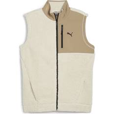 Puma XL Vests Puma Fleece vest Open Road Beige