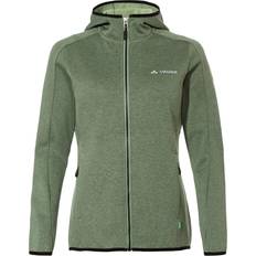 Funktionsmaterial Jackor Vaude Women's Valsorda Fleece Hoody Fleecejacka Färg olivgrön