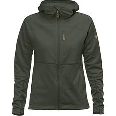 Fjällräven Abisko Trail Hoodie Fleece Grün Frau