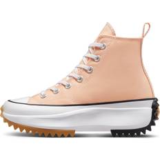 Converse Run Star Shoes Converse Pink Run Star Hike Sneakers - Cheeky Coral/White