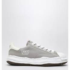 Maison Mihara Yasuhiro Maison Mihara Yasuhiro Light Grey Canvas Blakey Low-Top Sneakers