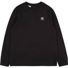 Boys, adidas Originals Older Unisex Long Sleeve Tee Black, Black, 10-11 Years 10-11 YEARS