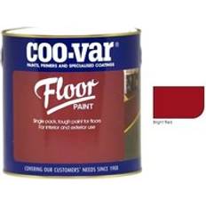 Coo-var Coo-Var G136 5 Litre Floor Paint Red 5L