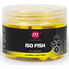 Fishing Equipment Mainline vyven boilie fluoro dumbell wafters iso fish 150 ml 12x15 mm yellow