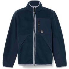 Timberland Herr Jackor Timberland High-pile Fleece Jacket for Men in Dark Blue, Man, Blue, Men Apparel Fleece Casual Style