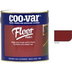 Semi-glossies Paint CooVar 1L - Tile Floor Paint Red 2.5L