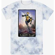 Clothing Marvel Ant-Man and the Wasp: Quantumania The Quantum Avenger Wasp Tie-Dye T-Shirt WHITEBLUE