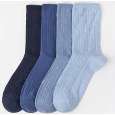 Lindex 4-pack cable-knit socks