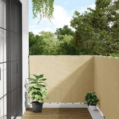 Læhegn på tilbud vidaXL Balcony Privacy Screen Cream 600 x 120 cm PVC