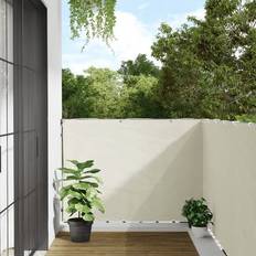 Giardino e Ambiente Esterno vidaXL Paravento da Balcone Bianco 700x120 cm in PVC